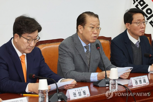 권영세 국민의힘 비상대책위원장. 연합뉴스